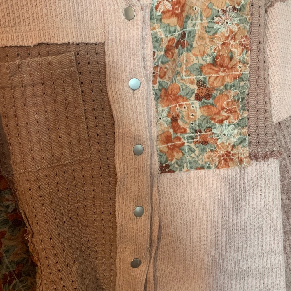 Pol Floral Patchwork Jacket - image 3